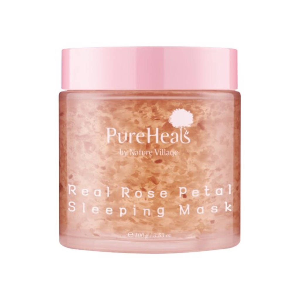 Real Rose Petal Sleeping Mask